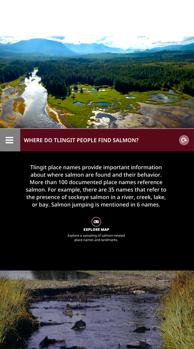 Screenshot of Where Do Tlingit People Find Salmon